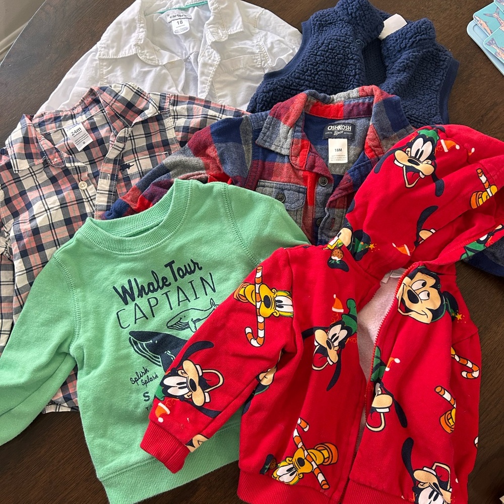 Children's Clothing Bundle long sleeve